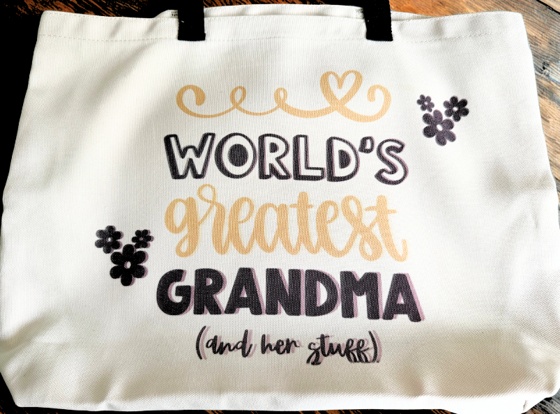 World's Greatest Grandma Tote Bag