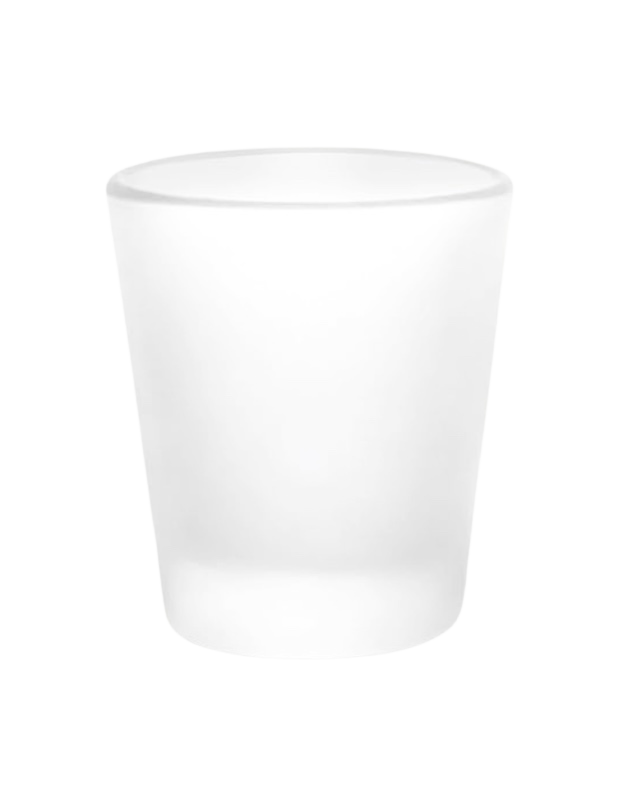 Customized Frosted Shot Glass for Graduation Parties - 1.5oz