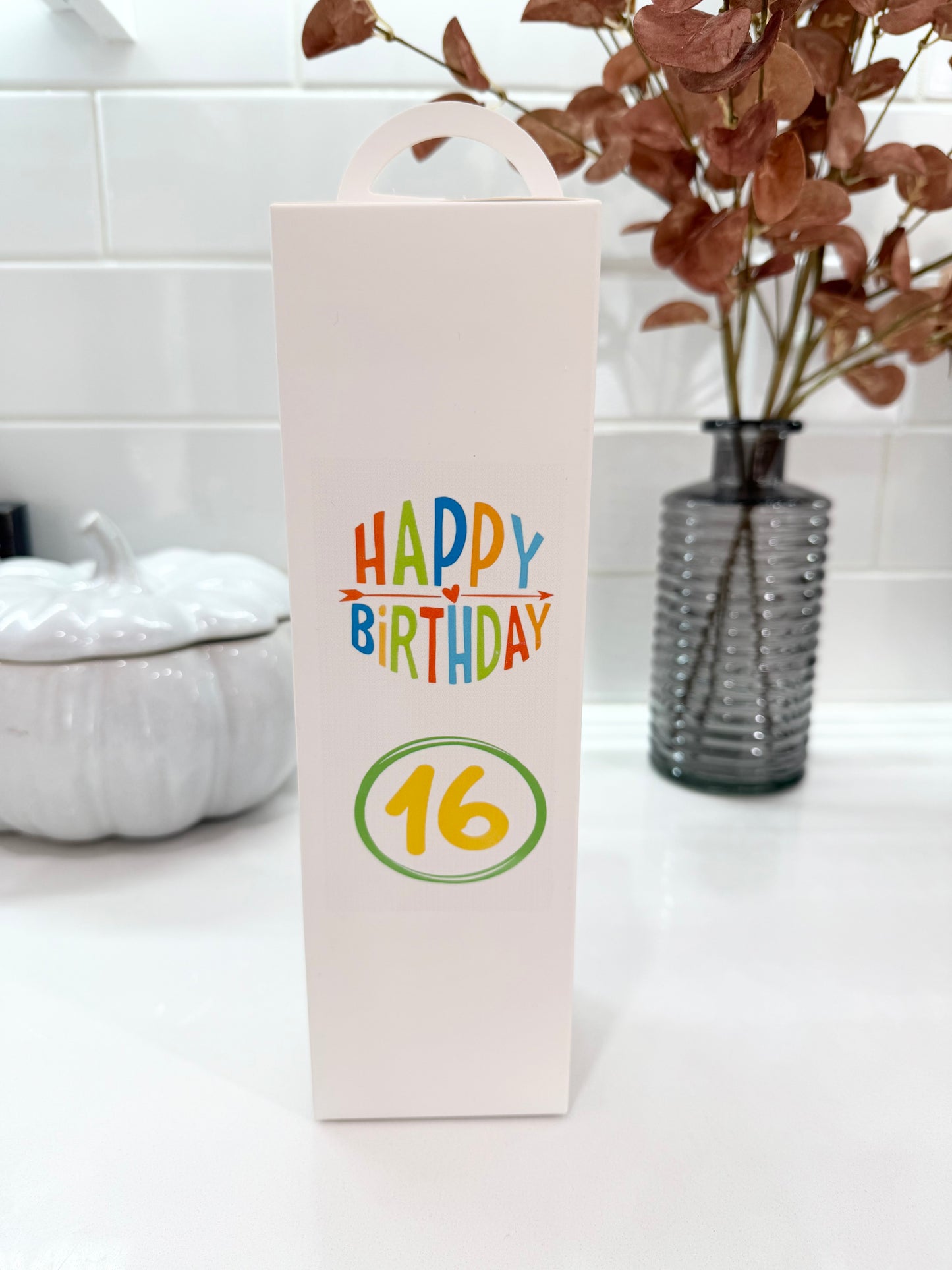 20oz Skinny Birthday Tumbler